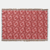 Red Paisley Deken (Voorkant)