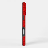 Red Paisley iPhone Hoesje (Rechterkant)