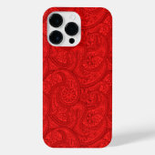 Red Paisley iPhone Hoesje (Achterkant)
