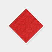 Red Paisley Servet (Hoek)