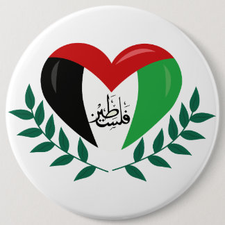 Red Palestina #IsraeliCrimes, #IsraeliOccupation, Ronde Button 6,0 Cm