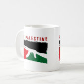 Red Palestina Koffiemok (Voorkant links)