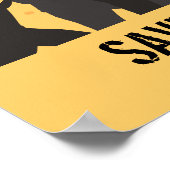 Red Palestina Poster (Hoek)