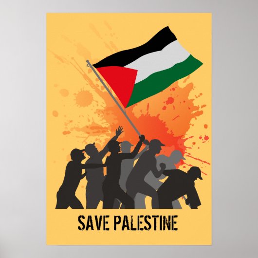 Red Palestina Poster (Voorkant)