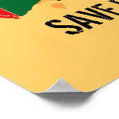 Red Palestina Poster (Hoek)