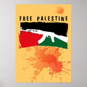 Red Palestina Poster