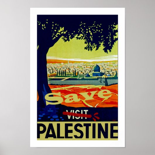 Red Palestina Poster (Voorkant)