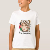 Red Palestina T-shirt (Voorkant)