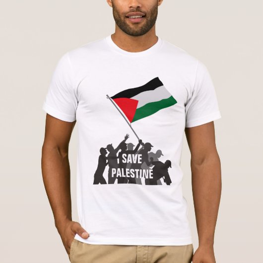 Red Palestina T-shirt (Voorkant)