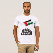 Red Palestina T-shirt (Voorkant volledig)