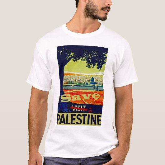 Red Palestina T-shirt (Voorkant)