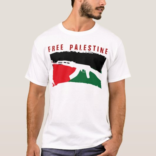 Red Palestina T-shirt (Voorkant)
