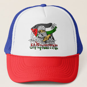 Red Palestina Trucker Pet