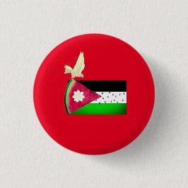 Red Palestine Ondersteuning Watermeloen Design Ronde Button 3,2 Cm