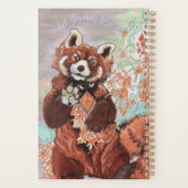 Red Panada Crystaline Vibes Art Planner (Achterkant)