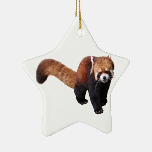 "Red Panda"の 良 品 Keramisch Ornament (Rechts)