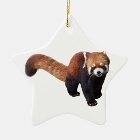 "Red Panda"の 良 品 Keramisch Ornament (Voorkant)