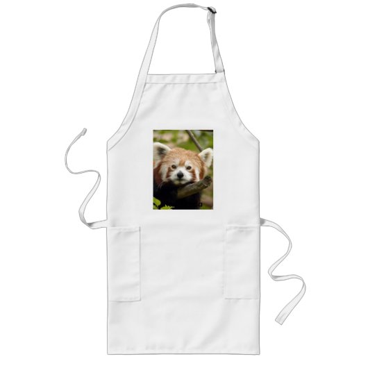 Red-panda-004, Red Panda Lang Schort (Voorkant)