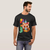 Red Panda 3rd I'm 3 Py T-shirt (Voorkant volledig)