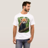 Red Panda Adventures T-shirt (Voorkant volledig)