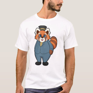 Red Panda als Groom met Pet T-shirt