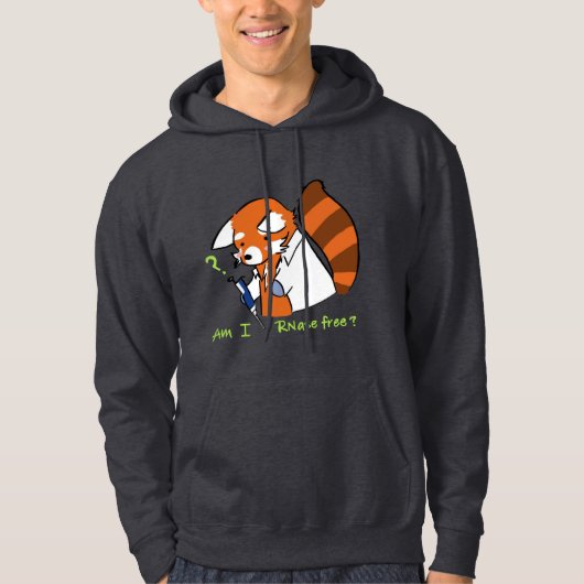 Red Panda-Am I RNase Free? Hoodie (Voorkant)