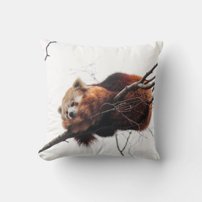 Red Panda American Mojo Pillow Kussen (Voorkant)