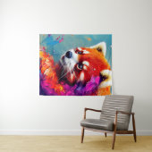 Red Panda Animal Discovery Adventure Natuur Wandkleed (In Situ (horizontaal))