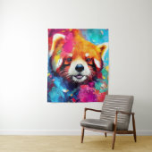 Red Panda Animal Discovery Adventure Natuur Wandkleed (In situ)