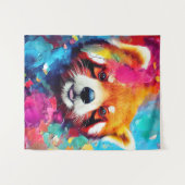 Red Panda Animal Discovery Adventure Natuur Wandkleed (Voorkant (horizontaal))