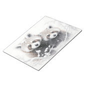 Red Panda Animal Discovery Wild Natuur Ink Sketch Notitieblok (Schuin)