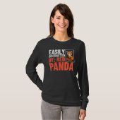 Red Panda Animal Habitat Tail T-shirt (Voorkant volledig)