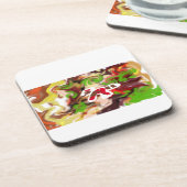 Red Panda  are cool  Bier Onderzetter (Linkerzijde)