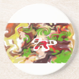 Red Panda  are cool  Zandsteen Onderzetter