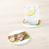 Red Panda are cool Zandsteen Onderzetter (Zijkant)