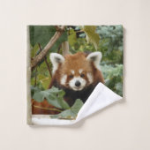Red Panda Bad Handdoek (Wasdoekje)