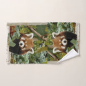 Red Panda Bad Handdoek (Handdoek)
