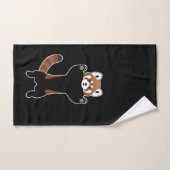 Red Panda Bad Handdoek (Handdoek)
