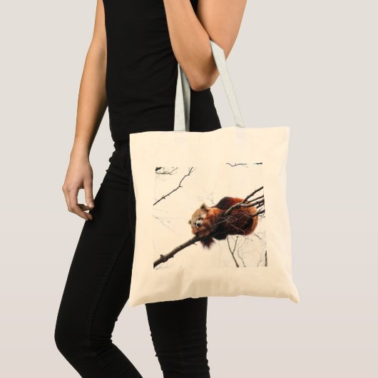 Red Panda Bag Tote Bag (Voorkant (product))