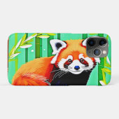 Red Panda Bamboo Forest Case-Mate iPhone Case (Achterkant (horizontaal))