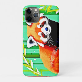 Red Panda Bamboo Forest Case-Mate iPhone Case