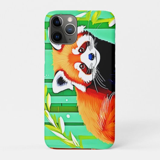 Red Panda Bamboo Forest Case-Mate iPhone Case (Achterkant)
