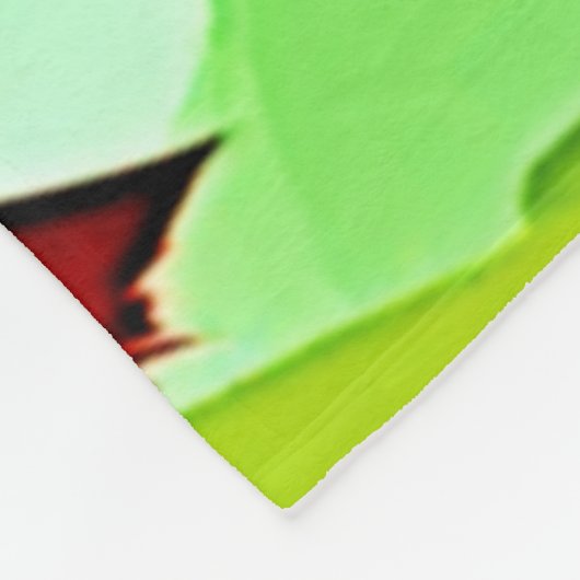 Red Panda Bamboo Forest Fleece Deken (Hoek)