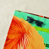 Red Panda Bamboo Forest Strandlaken (In situ)