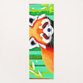 Red Panda Bamboo Forest Yogamat (Voorkant)