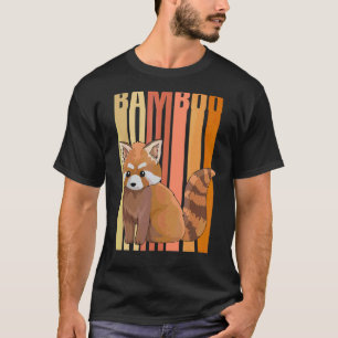 Red Panda Bamboo voor een Rode Panda T-shirt