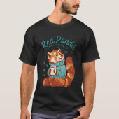 Red Panda Bambrewing Company Koffie T-shirt (Voorkant)
