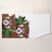 Red Panda Bath Towel Badhanddoek (Badhanddoek)
