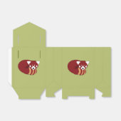 Red Panda Bedankdoosjes (Uitgevouwen)