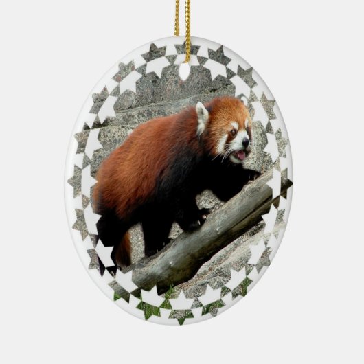 Red Panda Beer Ornament (Rechts)